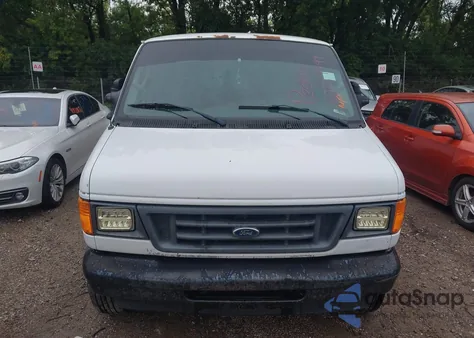 2007 Ford E-250 Commercial/Recreational z USA, uszkodzony, nr VIN 1FTNE24W47DB33428